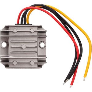 Spanningstransformator 24 V naar 12 V DC 18-36 V naar DC 12 V 120 W 10 A - Waterdichte Spanningsomvormer Buck