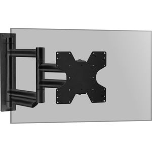 Cavus WMV8050 Draaibare Design TV Muurbeugel - Ophangbeugel voor 26-65 inch Tv - max 50 kg - Premium Turn Heavy Duty - Zwart