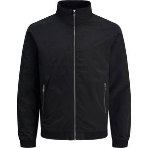 Jack & Jones Jas Jjerush Harrington Bomber Noos 12204277 Black Mannen Maat - S