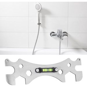 Kraanreparatiesleutel - Hoge precisie Moersleutelniveau gereedschap voor Badkamer en Keuken .