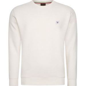 Cappuccino Italia - Heren Sweaters Sweater Wit - Wit - Maat S