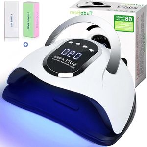 Professionele uv-lamp 220 W met 66 lampen automatisch led-lamp handvoeten timer - nageldroger semi-permanent gel [10/30/60/99s]