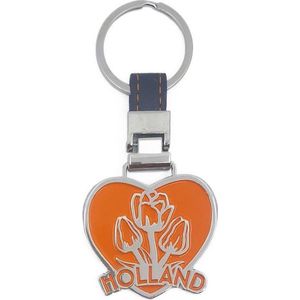 Sleutelhanger Monocolor Holland Tulpen Oranje - Souvenir