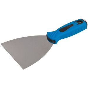 Silverline Plamuurmes - Flexibel - 100 mm - Blauw