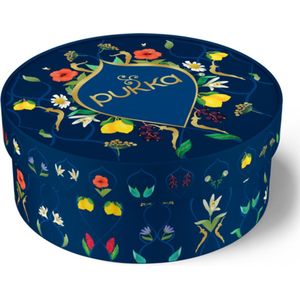 Pukka Luxury Selection Box - Biologische Kruidenthee - 90 theezakjes - 6 verschillende smaken - Leuk als verjaardagscadeau - Theedoos - Geschenkverpakking
