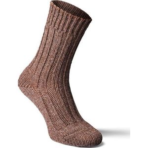 Fellhof Alpaca sokken dik maat 35-38 – donkerbruin – wollen sokken – warme sokken - hypoallergeen - temperatuurregulerend – comfortabel – zacht