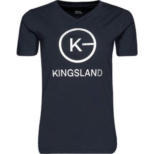 Kingsland - T-shirt - V hals - Helena - Dames - Navy - M