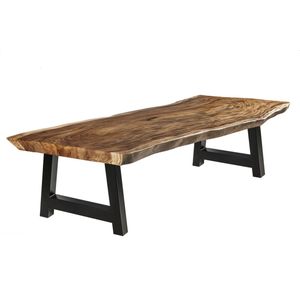 Suar Tuintafel 300 x 90 - Stalen A Poten + Tijdelijk Gratis Onderhoudspakket - inclusief montage