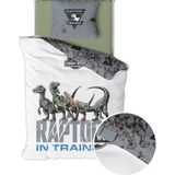 Jurassic World Dekbedovertrek Raptors In Training - Eenpersoons - 140 X 200 cm - Katoen