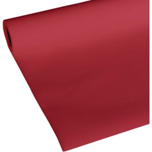 Luxe Bordeaux Rood Kleur Tafelloper 4,8 Meter