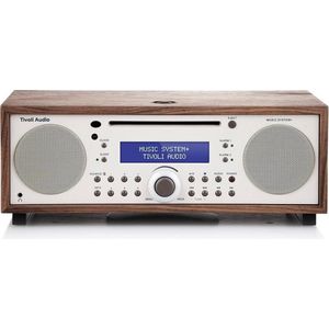 Tivoli Audio - Music System + - Alles-in-een-Hifi-systeem - Walnoot/Beige