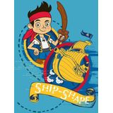 Associated weavers Boys pirates - Vloerkleed - 95x133 cm - Kunststof - Blauw