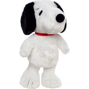 Snoopy Peanuts Hond Staand Harig Pluche Knuffel 40 cm {Speelgoed Knuffeldier Knuffelpop voor kinderen jongens meisjes | Hond Dog Plush Toy | Snoopy Belle}