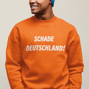 Oranje EK Trui Schade Deutschland! MAAT 4XL - Uniseks Feestkleding & Carnavalskleding