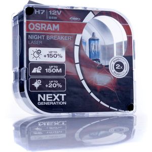 Osram Osram H7 Night Breaker Laser 150% 3500K Halogeen