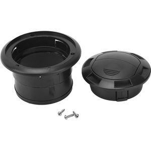 Ventilatieknop voor AC-uitlaat 75 mm universele plaat voor auto caravan bus boot jacht camper