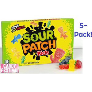 Sour Patch kids 5-pack - International candy - Amerikaans snoep - Zuur snoep