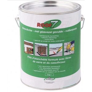 TEC 7 Waterdichte met glasvezel gevulde rubberpasta 10KG