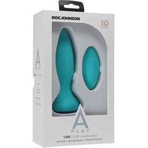 Vibe Adventurous Vibrerende Buttplug - Turquoise