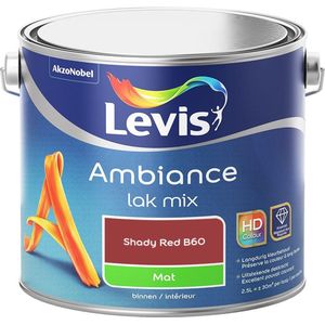 Levis Ambiance Lak Mat Mix - Shady Red B60 - 2,5 L