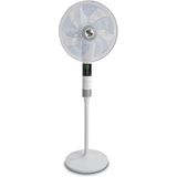 Solis Breeze 360° Statiefventilator 7582 - Ventilator Staand Met Afstandsbediening - Timerfunctie - 140 cm Hoog - Wit