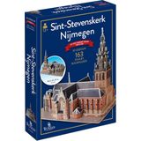Puzzel - 3D puzzel - Gebouw - Sint-Stevenskerk - Nijmegen - 163 stukjes -