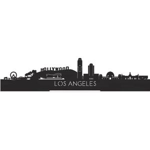 Standing Skyline Los-angeles Zwart hout - 60 cm - Woondecoratie design - Decoratie om neer te zetten en om op te hangen - Meer steden beschikbaar - Cadeau voor hem - Cadeau voor haar - Jubileum - Verjaardag - Housewarming - Interieur -