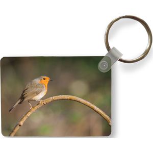 Sleutelhanger - Roodborstje - Vogel - Natuur - Uitdeelcadeautjes - Plastic