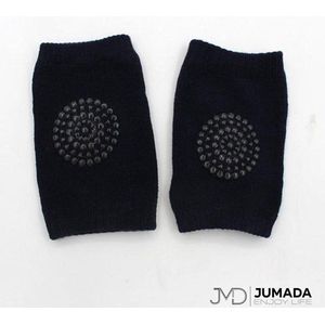 Jumada's Anti Slip Kniebeschermers Voor Baby - Met Anti Slip Laagje - Zwart - 1 Paar