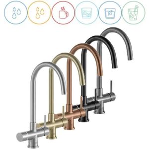 Franke Helix kraan Industrial copper Kokend water Kraan
