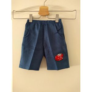 Blauwe korte broek voor jongens Maat 122/128