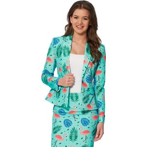 Suitmeister Tropical - Dames Pak met Rok - Zomers - Gekleurd - Maat S