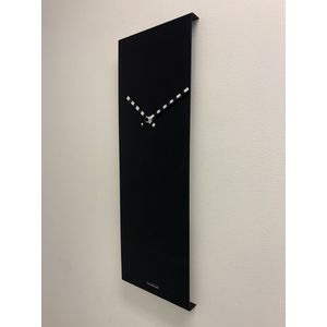 Wandklok CHANTALBRANDO -- BLACK LINE XL -- MODERN DESIGN -- MADE IN HOLLAND