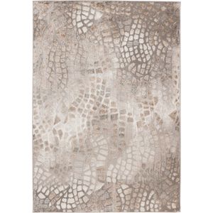 Lalee Milas | Modern Vloerkleed Laagpolig | Silver Beige | Tapijt | Karpet | Nieuwe Collectie 2024 | Hoogwaardige Kwaliteit | 120x170 cm