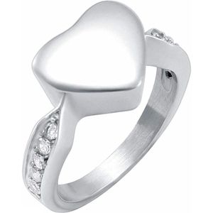 Donley - As ring - urn ring - crematie ring - gedenkring - urn - hart - dieren - ring voor as - memorial ring - ring overledene - ring voor gecremeerd as - Rouwsieraden - As hangers - As-hangers - Asring - persoonlijk gedenksieraden - 7