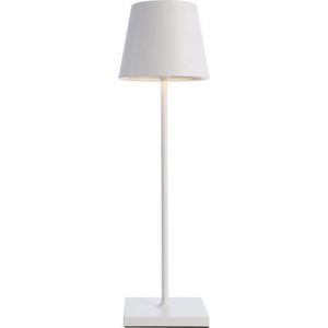 Deko-Light Sheratan Tafellamp Buiten op accu - Wit - Decoratieve tafellamp - Buitenverlichting