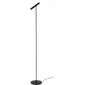 Artdelight - Vloerlamp Harper H 140 cm sensor dimmer zwart