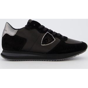 Philippe Model - Dames Trpx Sneaker Zwart/Grijs - Maat 36