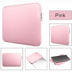 Laptophoes 15.6 - Laptoptas - Laptop Sleeve/Case/Hoes - Tas - 15.6 inch geschikt voor Acer Swift /Acer Extensa /Acer Aspire /Acer VivoBook /Acer TravelMate /Acer Predator /Acer Spin /Acer Nitro /Acer ChromeBook /Aspire Vero - LB942 Roze