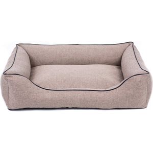 Orthopedische hondenmand Inari Taupe 100cm XL- Wasbare hoes-ook in Grijs en Antraciet