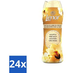 Lenor - Geurbooster - Gouden Orchidee - 22 Wasbeurten - Voordeelverpakking - 24 stuks