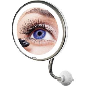 My Flexible Mirror - 10x vergrotende make-up spiegel met zuignap en LED
