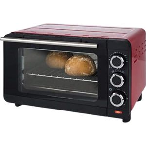 Mini Oven Vrijstaand - Kleine Oven - Rood