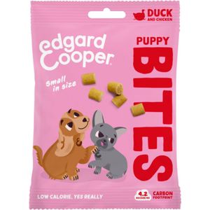 15x Edgard & Cooper Puppy Bite S Eend & Kip 50 gr