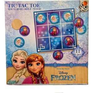 Frozen Tic Tac Toe Disney - Hout - Boter kaas en Eieren - Frozen Speelgoed