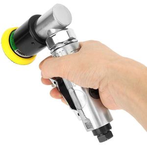 15.000 rpm Mini Pneumatische Sander - Air Random Orbital Sander voor Polijsten en Slijpen met Slijpschijf Pad