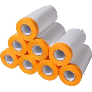 Afdekfolie 110 cm x 20 m - Transparant - Voor stofbescherming - Binnen en buiten
