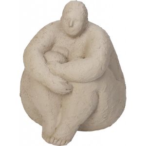 HD Collection Ornament Big Woman - Polyresin - Naturel - 15x17x15 cm (BxHxD)