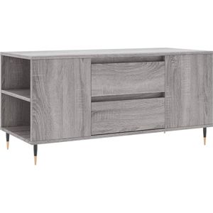 vidaXL-Salontafel-102x44,5x50-cm-bewerkt-hout-grijs-sonoma-eikenkleur