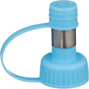 scarlet pet | Care"" opzetstuk geschikt voor PET-flessen; schroefadapter maakt van elke waterfles een waterdispenser; zelfdrinkend apparaat voor huisdieren zoals honden en katten. Blauw